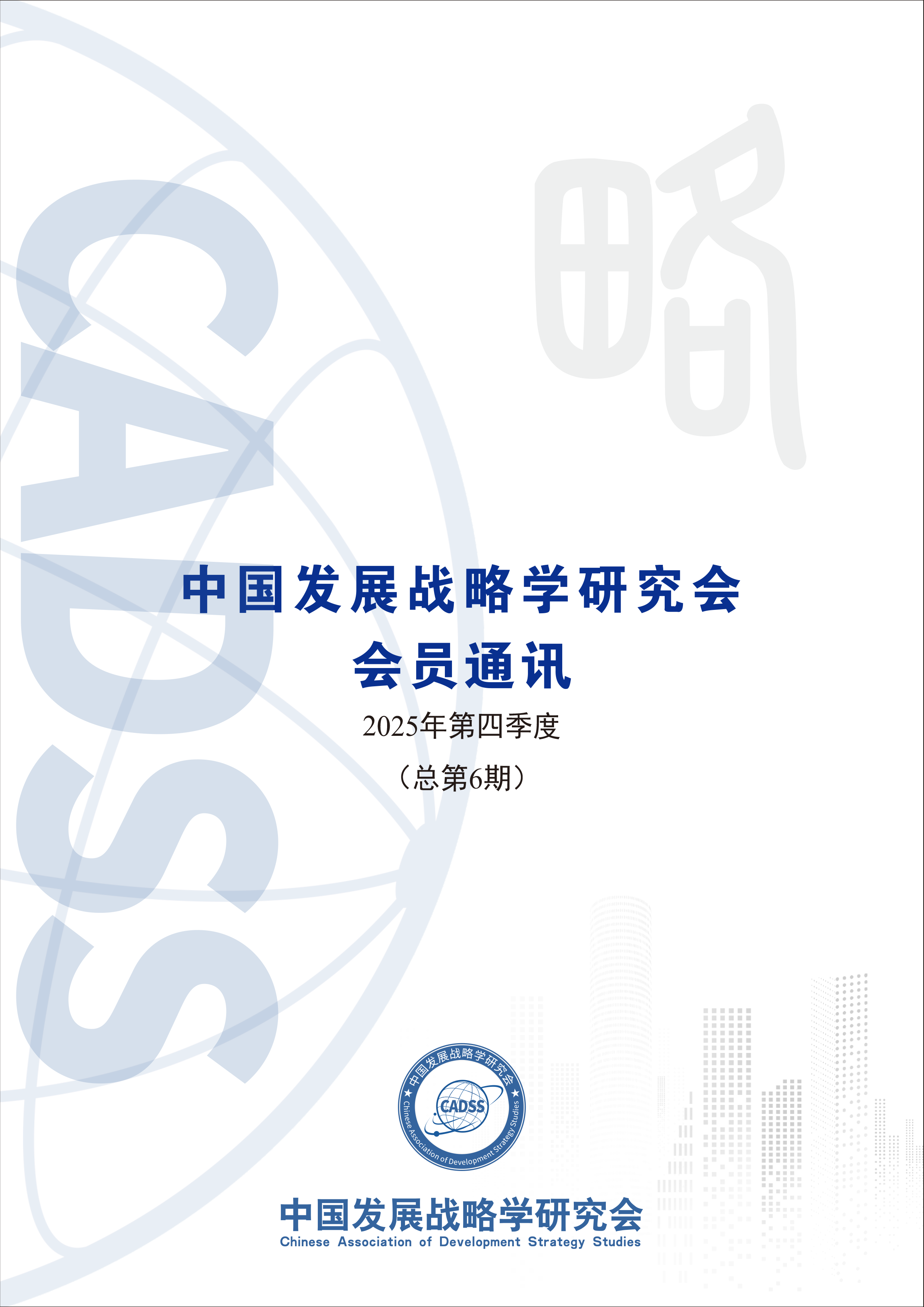 中国发展战略学研究会会员通讯（总第6期）